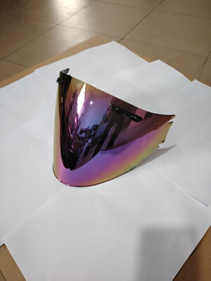 摩托车头盔VZ Ram四分之三半盔专用电镀极光3/4日夜变色镜片防晒