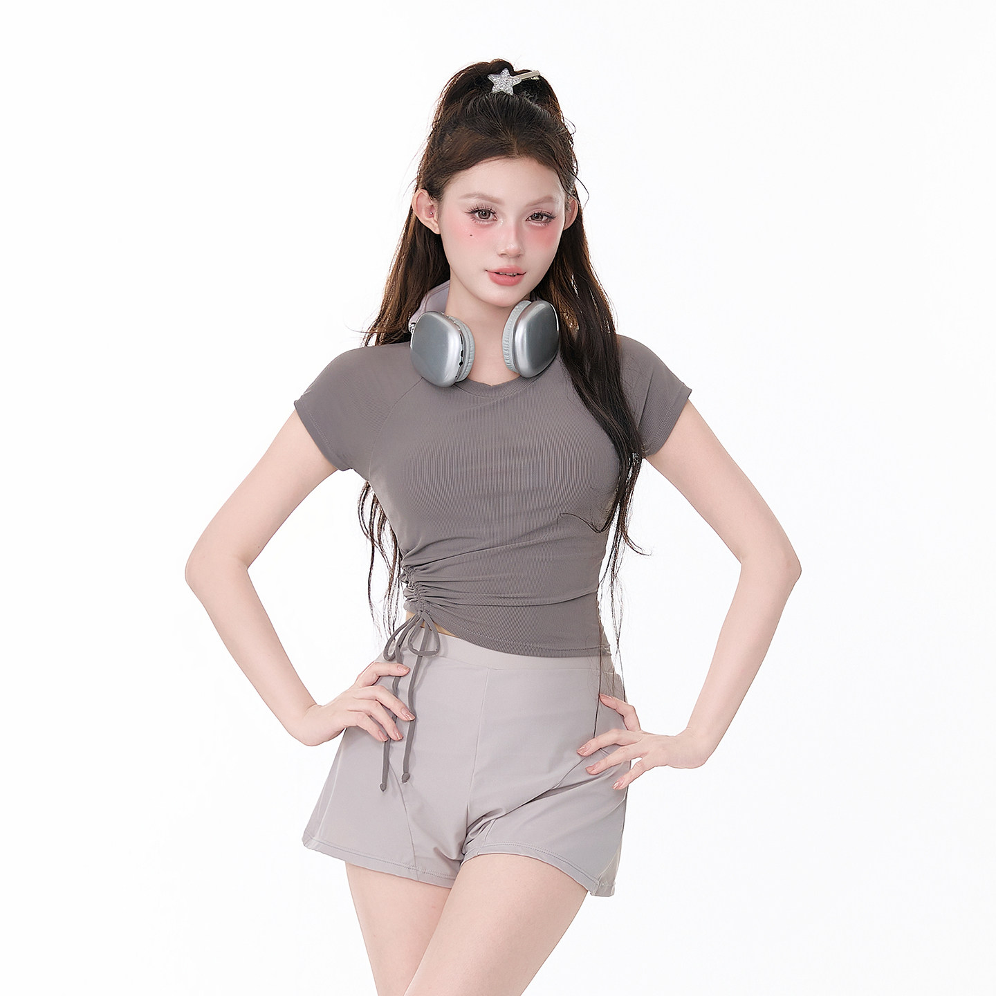 泳衣女款分体裙式保守学生少女微胖女孩遮肉绝美高级感泡温泉泳装