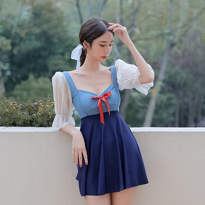 泳衣女显瘦遮肚夏季2024新款纯欲