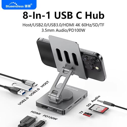 8In1Type-CHubUSB3.04K