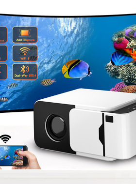 Mini LED Projector Wifi Wireless Mirror Phone Miracast Home