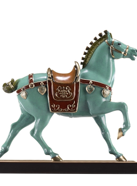 朱炳仁铜壮志凌云马摆件