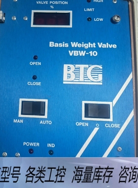 非标价BTG 阀门控制器200VBW10B