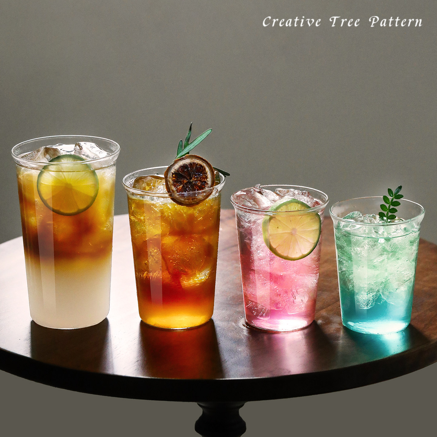 简约耐热扩口杯多尺寸可层叠大容量高硼硅玻璃轻薄耐热咖啡果茶杯