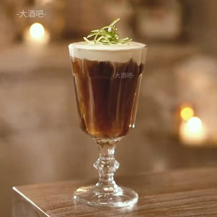 调酒苦艾杯玻璃杯鸡尾酒杯热红酒杯欧式威士忌杯香槟杯苦精高脚杯