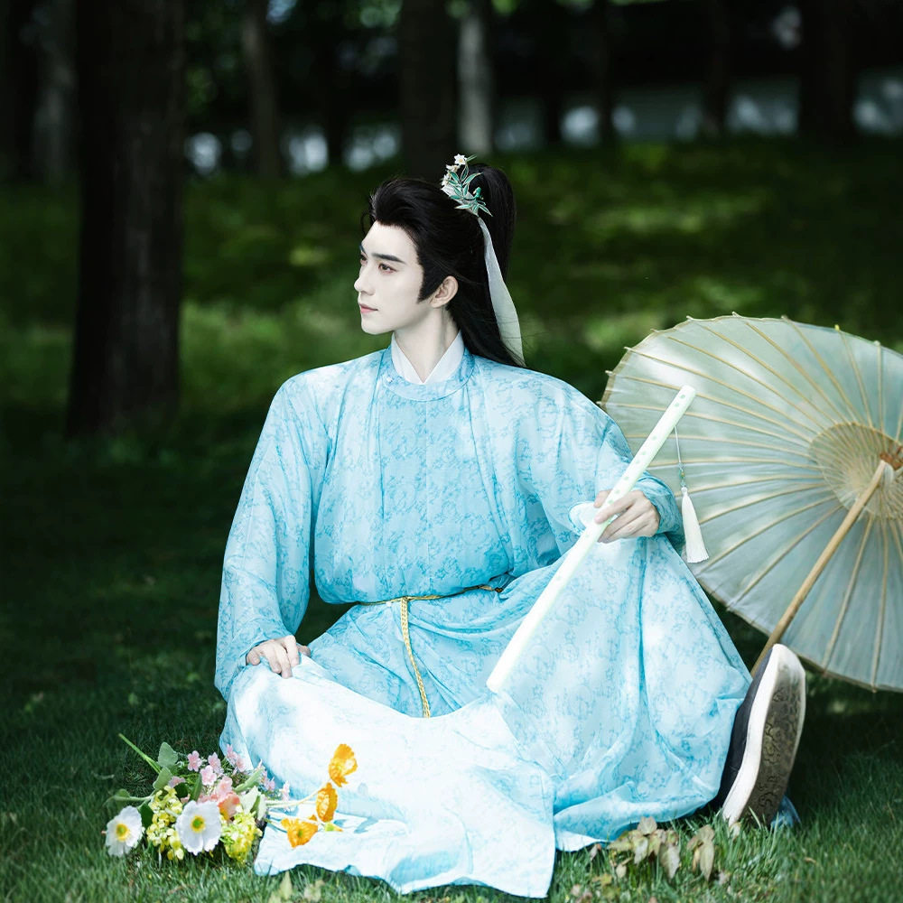 原创汉服2026新款中国风日常成人唐制圆领袍书生书童男女同款古装