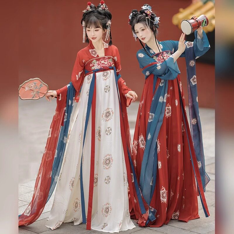 新款汉服女2026中国风成人改良超仙气齐胸襦裙显瘦日常春夏季套装
