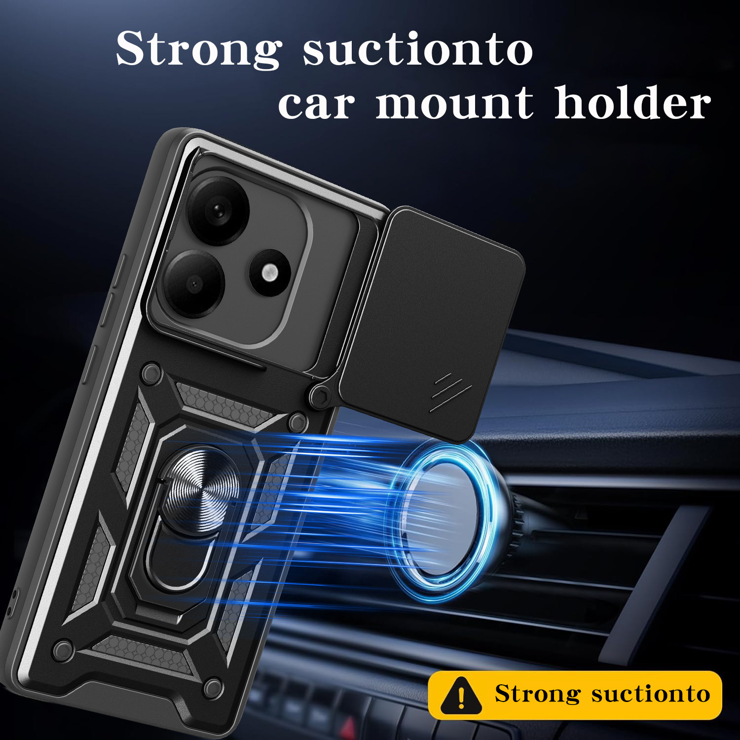 适用红米note14手机壳小米redminote14推窗镜头保护硅胶套5g气囊防摔磨砂软redmi硬壳加145g带一体支架男女