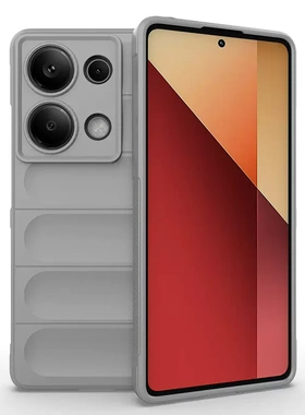 适用红米note13RPro手机壳创意小米note13R保护套Redmi13 4g国外版全包镜头气囊硅胶防摔磨砂潮新款个性壳