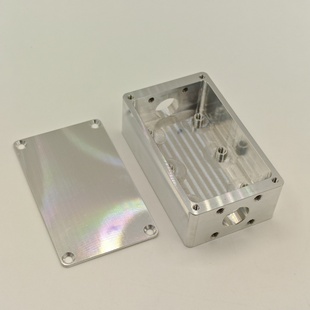 BNC外壳铝材屏蔽盒长53mm宽31.5mm高18.5mm射频盒子电磁屏蔽