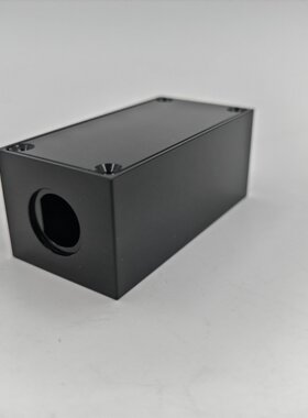 三同轴BNC 铝壳 屏蔽盒 长60mm宽30mm高25mm 射频盒子 电磁屏蔽