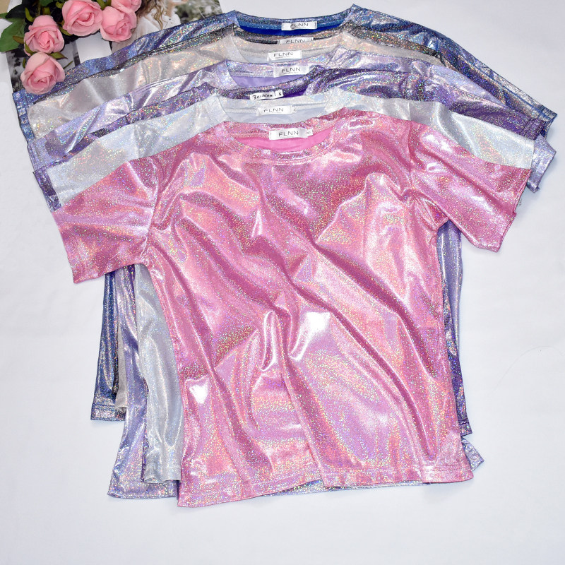 Korean version of the ultra-hot thin bottoming shirt bright silk