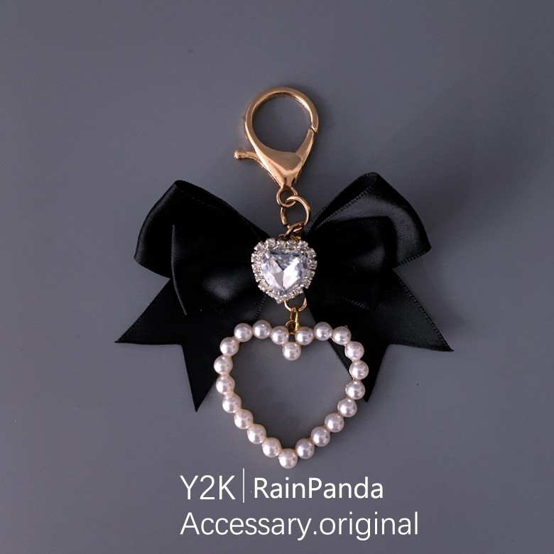 钥匙扣蝴蝶结挂件