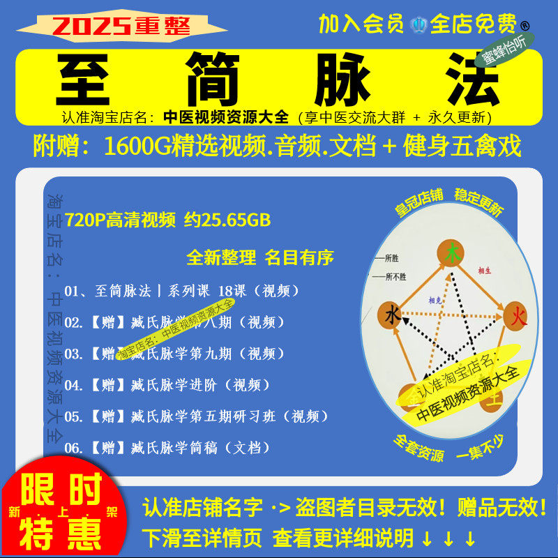至简脉法正汉臧氏中医视频全套合集全新整理零基础入门精通学习