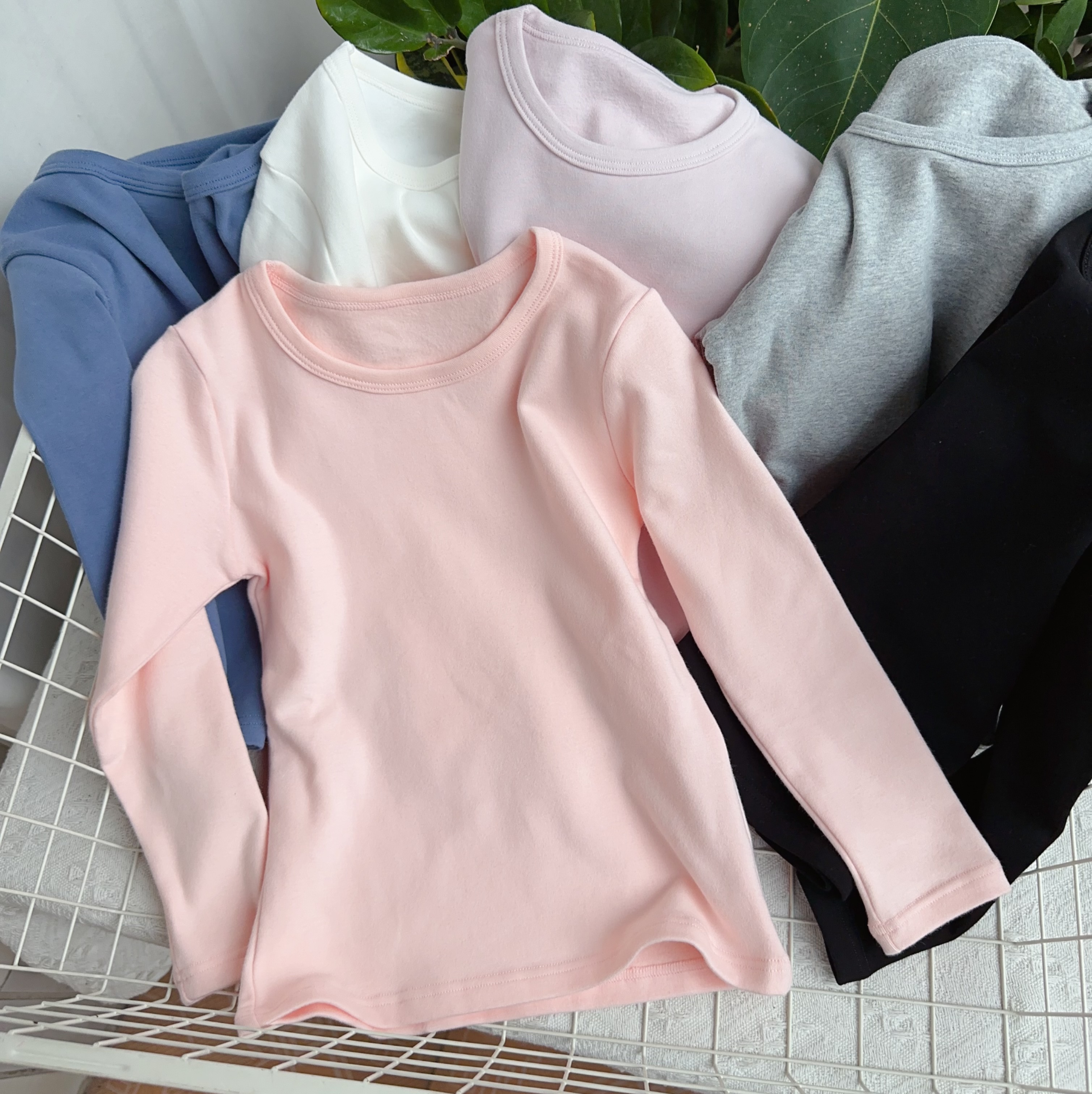 厚实保暖衣纯棉弹力秋冬季打底衫