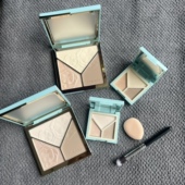 彩棠大师三色立体高光鼻影一体阴影修容盘小样哑光自然轮廓