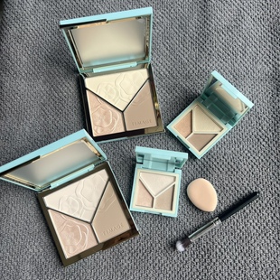 彩棠大师三色立体高光鼻影一体阴影修容盘小样哑光自然轮廓