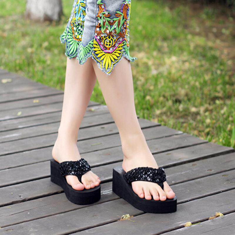 Sandales femme OTHER   en tissu paillete - Ref 2668333 Image 3