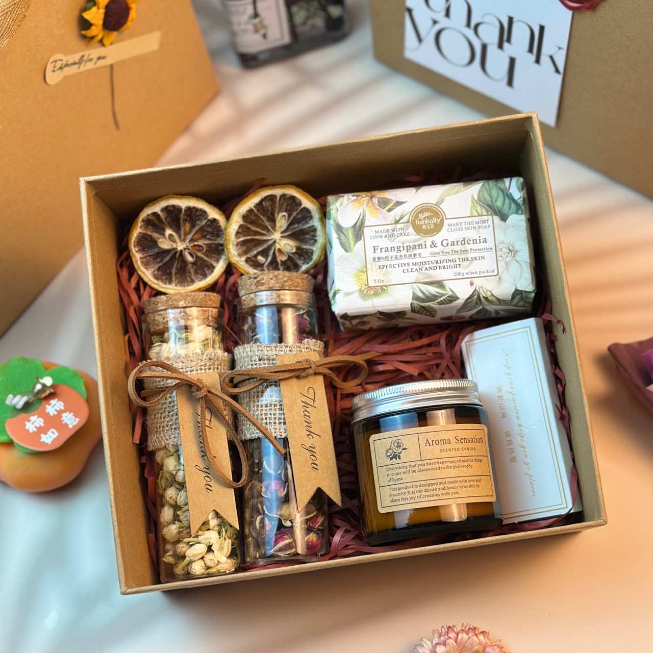 香薰蜡烛礼盒闺蜜生日结婚伴手礼女伴娘公司商务活动送老师母亲