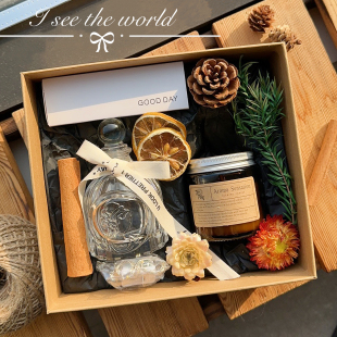 节日礼品香薰蜡烛礼盒闺蜜生日结婚伴手礼女伴娘商务活动送礼开业