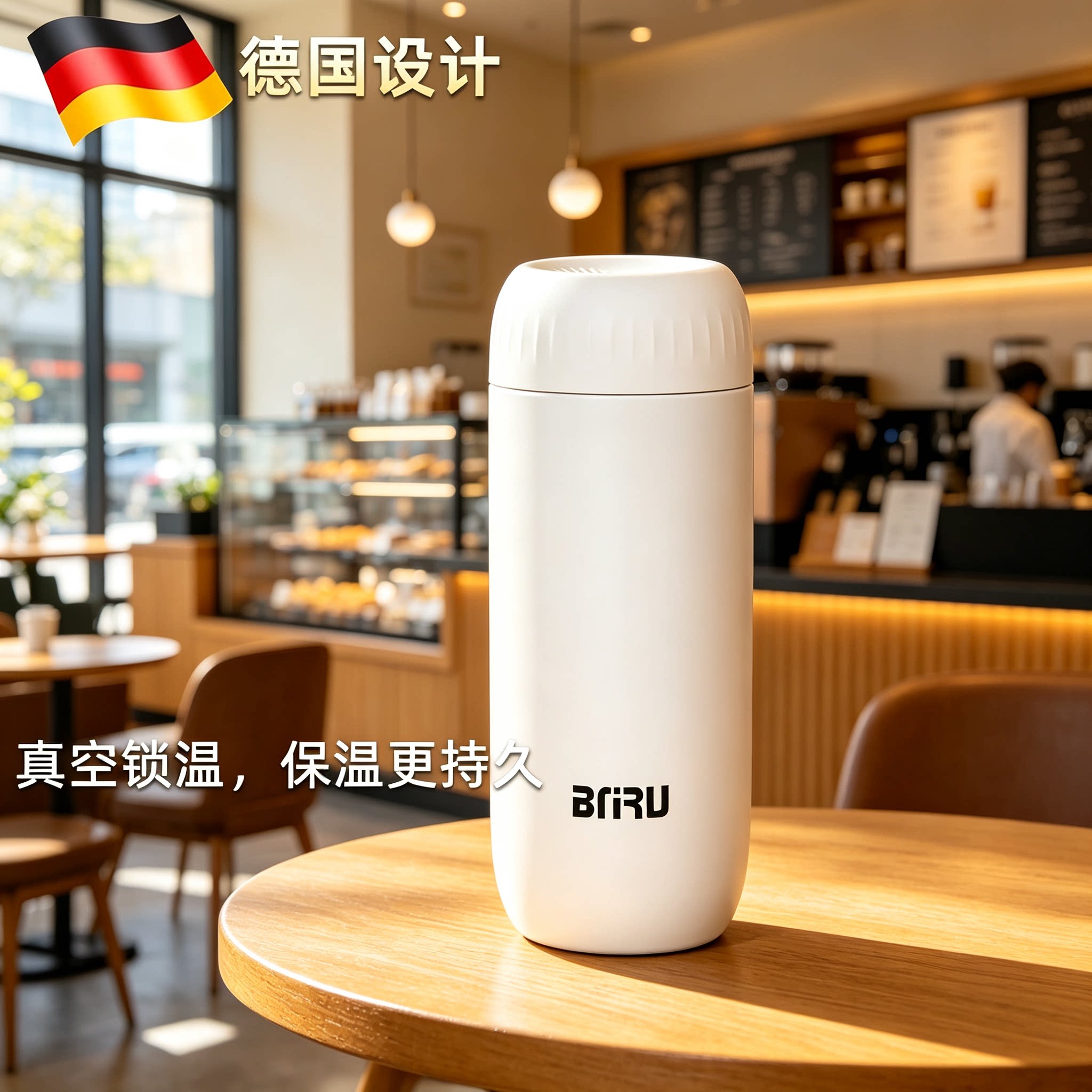 2026新款保温杯茶水分离商务