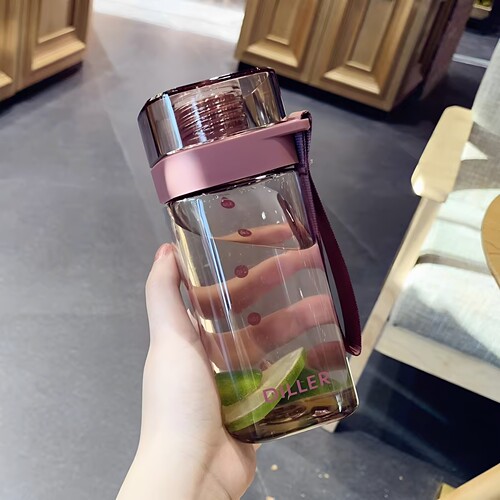 夏季便携方形水杯运动水壶