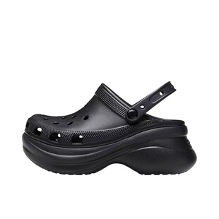 女沙滩鞋 小鲸鱼洞洞鞋 206302 厚底老爹鞋 Crocs卡洛驰洞洞鞋