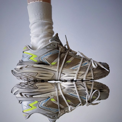 Adidas/阿迪达斯 XLG STORM EDGE时尚增高老爹鞋低帮厚底百搭