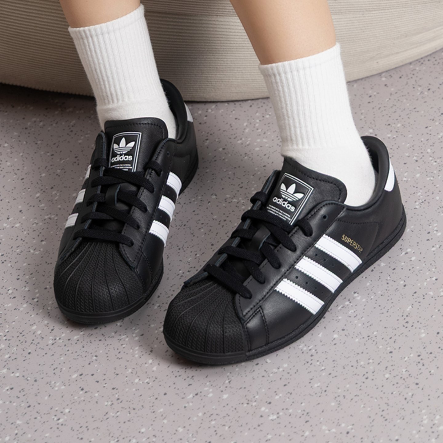 ADIDAS三叶草Originals Superstar LO PRO贝壳头薄底休闲鞋KI6824