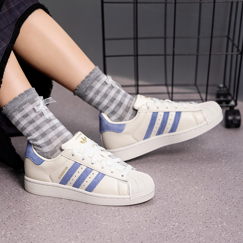 Adidas阿迪达斯 SUPERSTAR II三叶草经典贝壳头休闲板鞋KJ4685