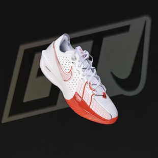 耐磨 红色 G.T. 白色 实战篮球鞋 缓震 舒适防滑 Cut Zoom Nike