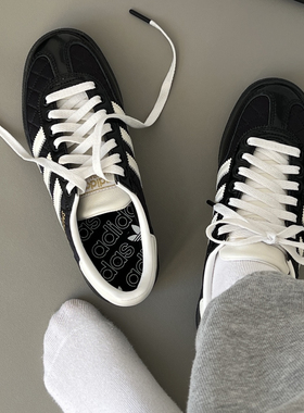 阿迪达斯/Adidas Handball Spezial 防滑耐磨休闲复古板鞋 DB3021