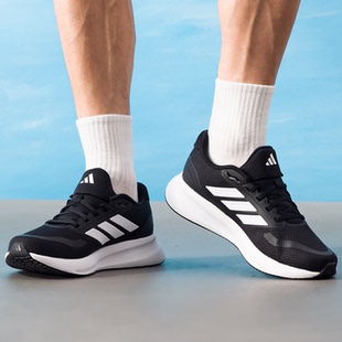 Adidas阿迪达斯 RUNFALCON 5 轻便网面透气跑鞋JP6377