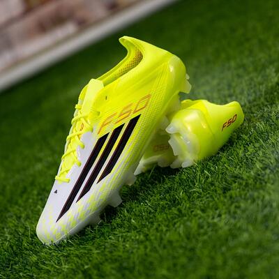 adidas 梅西系列 F50 MESSI ELITE 胶质短钉人造草地 足球鞋