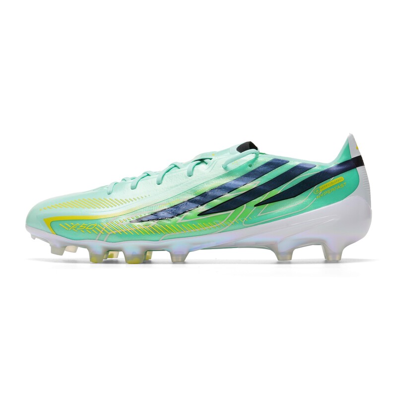 阿迪达斯ADIDAS F50 HYPERFAST高端软人造草坪AG短钉足球鞋IH7204