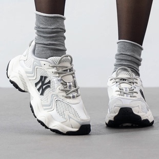 3ASHW075N MLB 运动厚底增高板鞋 CHUNKY情侣款 50WHS CARGO
