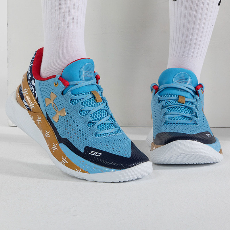Under Armour/安德玛 Curry 2透气减震实战训练篮球鞋3026277-100