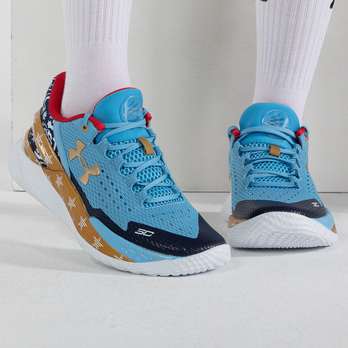 Under Armour/安德玛 Curry 2透气减震实战训练篮球鞋3026277-100