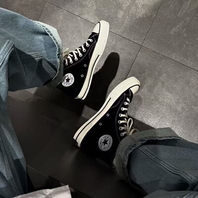 匡威Converse 1970S三星标运动休闲高帮帆布板鞋162050C/162056C