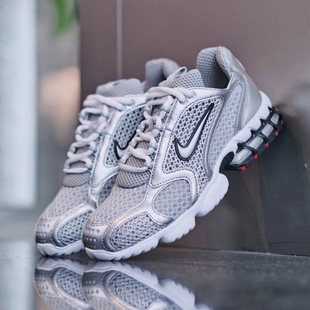 Spiridon Cage 耐克Nike CJ1288 Zoom 银色男子复古跑鞋 001 Air