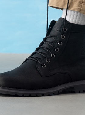 Timberland添柏岚Redwood Falls 减震防水休闲高帮马丁靴A44P1015