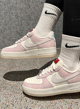 耐克/Nike Air Force 1 Low AF1龙年 米粉色休闲鞋板鞋FZ5066-111