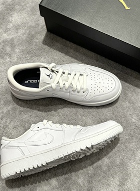 Air Jordan 1 Golf 防滑舒适包头抓地一脚蹬高尔夫鞋DD9315-120