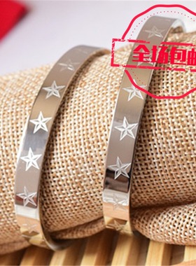 时尚个性风钛钢情人配饰品手镯