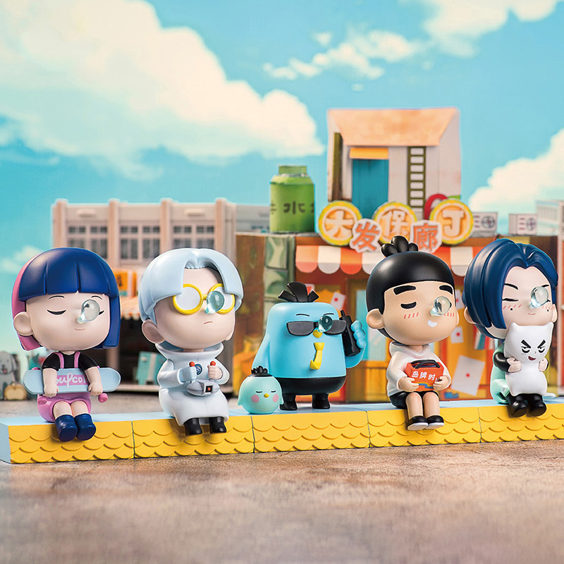 正版特价刺客伍六七呼呼睡盲盒动漫周边公仔手办潮玩摆件生日礼物