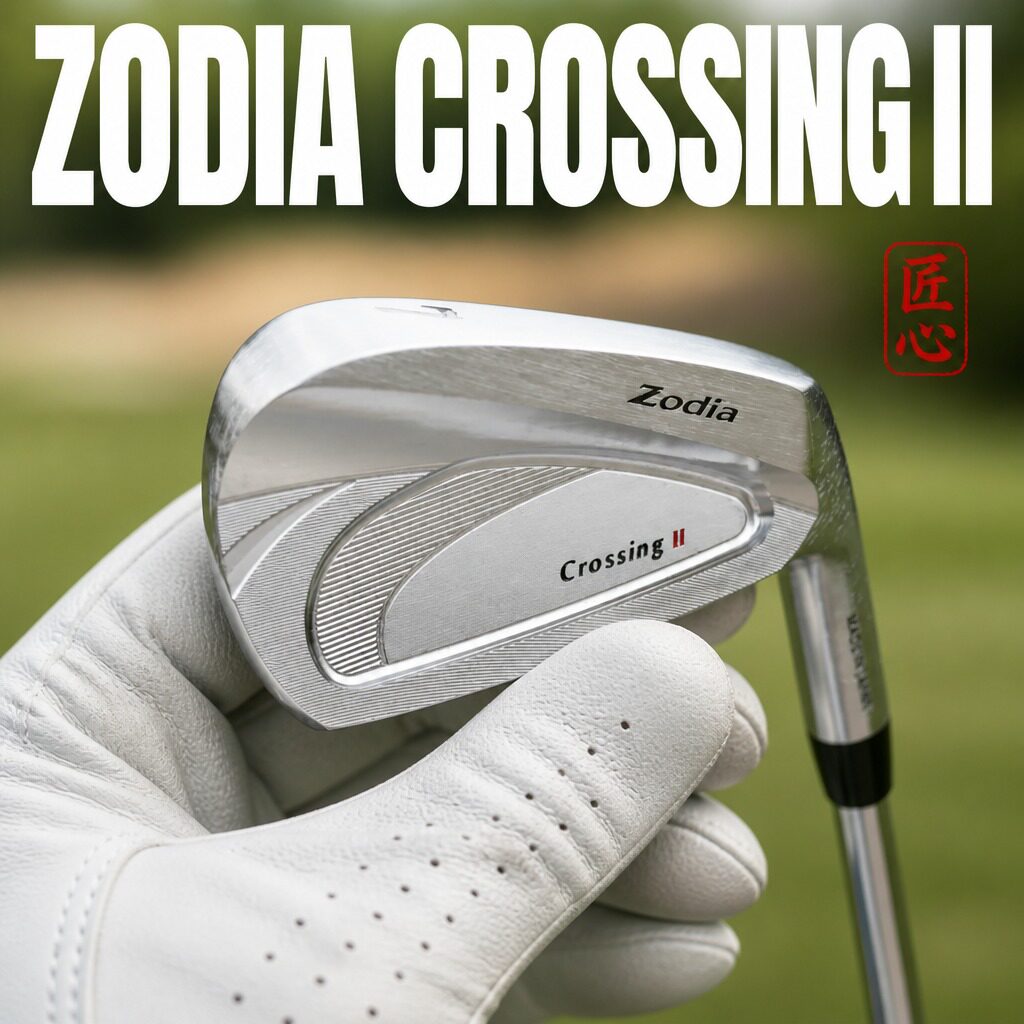 高尔夫球杆日本正品Zodia crossing2软铁锻造高尔夫球杆7号铁练习