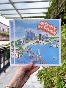Aug 30th丨 粤西越美出品-湛江旅游美食手绘地图