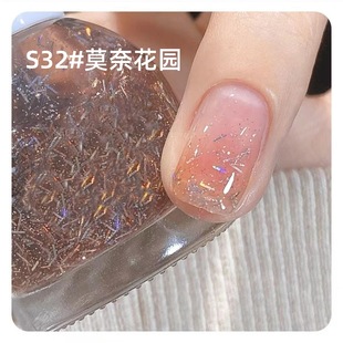 指甲油免烤快干持久2023新款黑色高端免考速干高级淡粉色白色红色