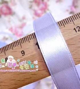 宽1cm紫色螺纹带丝带绸带礼品包装带-DIY手工拼布辅料/配件工具