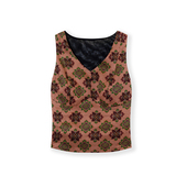 桑蚕丝红云纱美背H25211 香云纱 粉红